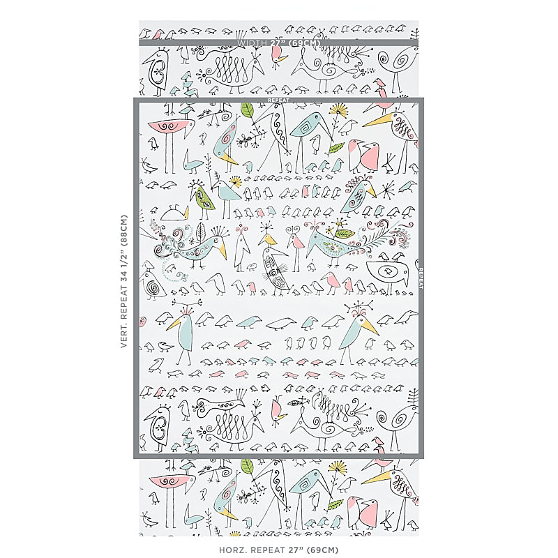 SCHUMACHER  FLIGHT OF FANCY AVIARY   SOFT MULTI   - 5012780