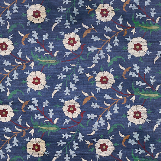 SCHUMACHER  CABANA FLORALIA SISAL   INDIGO   - 5012831