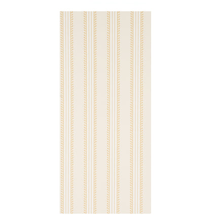 SCHUMACHER WALLCOVERING  CABANA ETRUSCAN STRIPE   IVORY & OCHRE   - 5012851