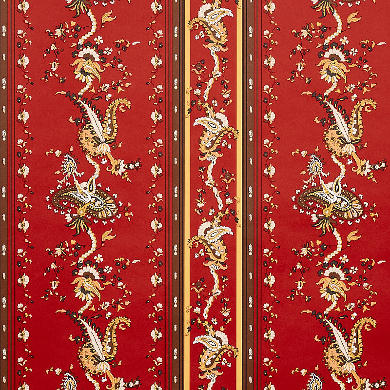 SCHUMACHER  CABANA ELENA PAISLEY STRIPE   POMPEII   - 5012892