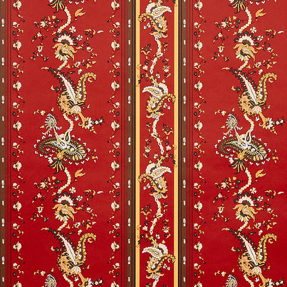 SCHUMACHER  CABANA ELENA PAISLEY STRIPE   POMPEII   - 5012892