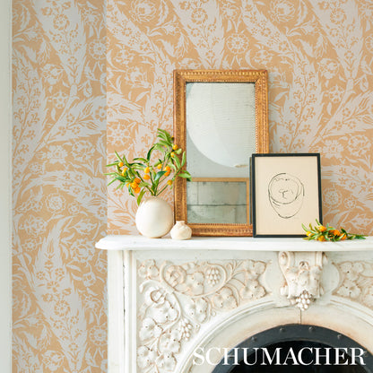 SCHUMACHER  LE MAX SAZ PAISLEY   OCHRE   - 5012900