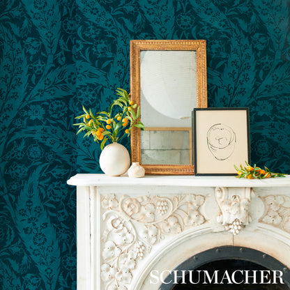 SCHUMACHER  CABANA SAZ PAISLEY   PEACOCK   - 5012903