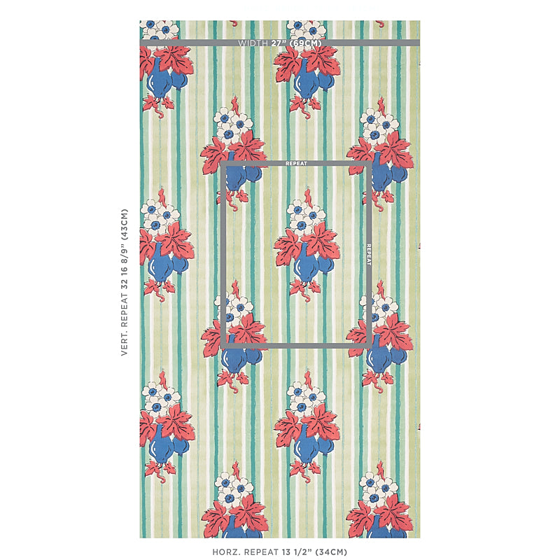 SCHUMACHER  CABANA TURNIP   MINT   - 5012910