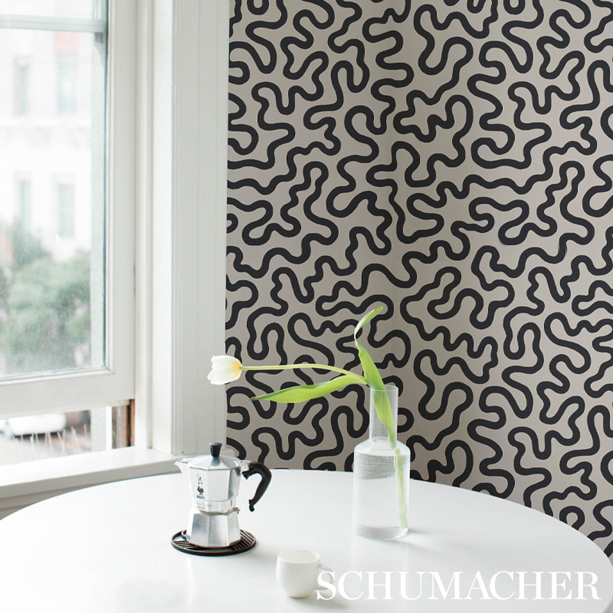 SCHUMACHER  NEW WAVE: BLACK & WHITE RILEY   Soft Black   - 5012930