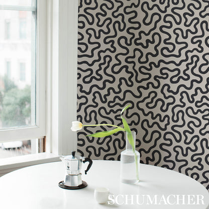 SCHUMACHER  NEW WAVE: BLACK & WHITE RILEY   Soft Black   - 5012930