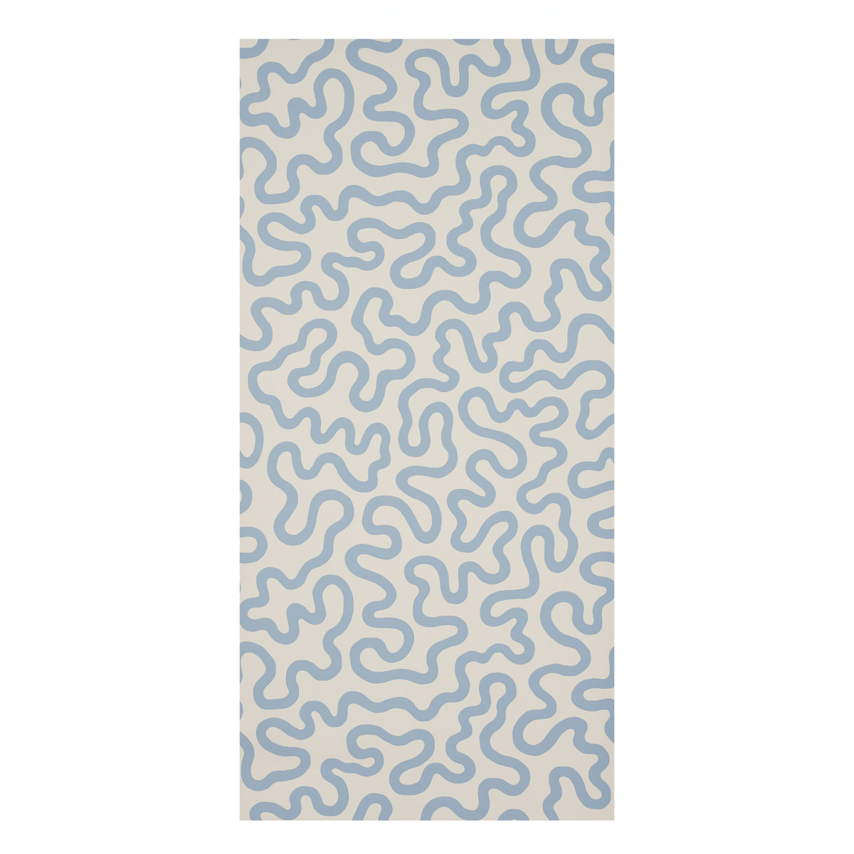 SCHUMACHER WALLCOVERING  SMITH STREET RILEY   SKY ON IVORY   - 5012931