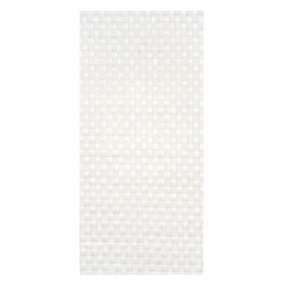 SCHUMACHER  TEXTURED WALLCOVERINGS & PRINTED GRASSCLOTHS TEXTURED CHECK   WHITE   - 5012970
