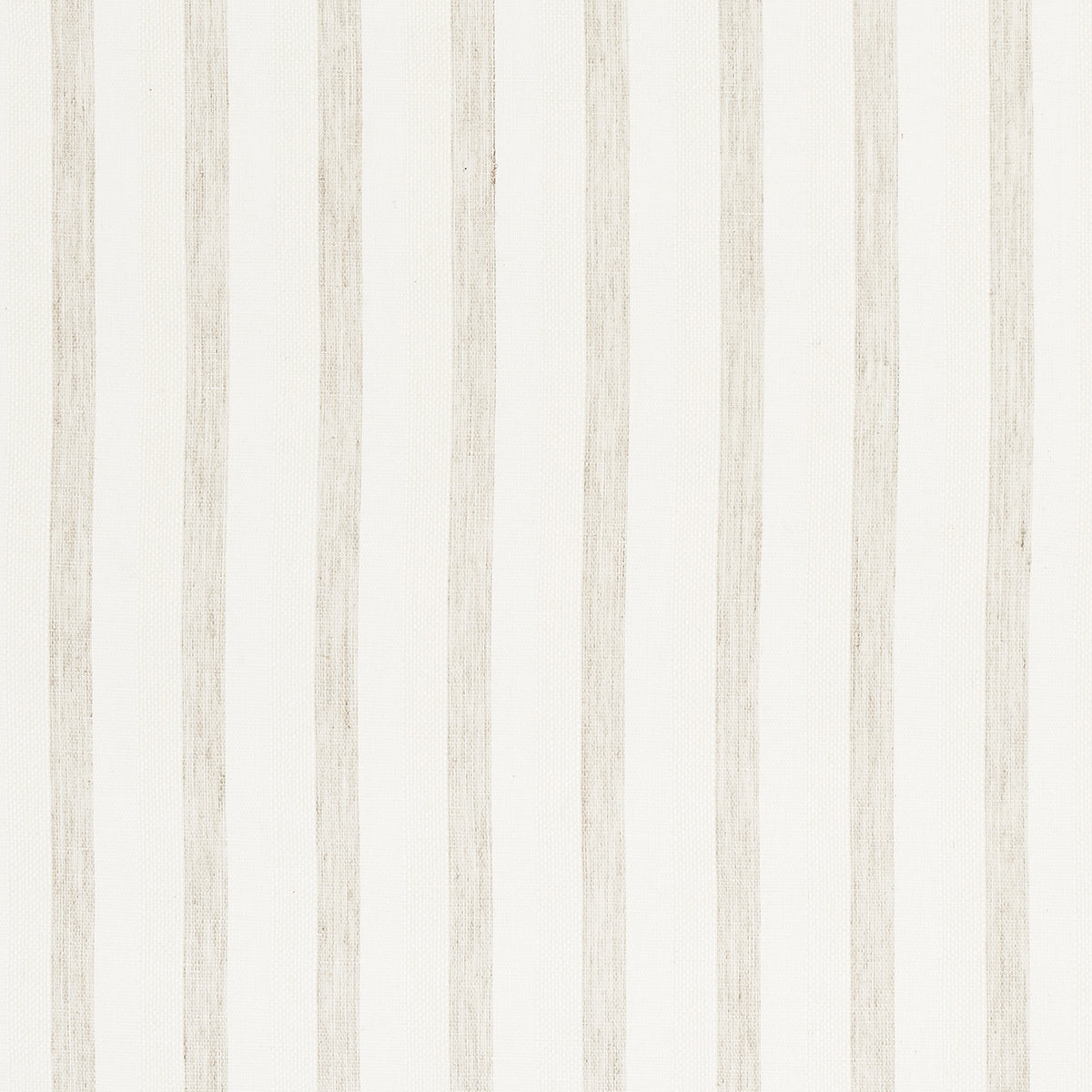 SCHUMACHER  TEXTURED WALLCOVERINGS & PRINTED GRASSCLOTHS TEXTURED LINEN STRIPE   WHITE   - 5013020