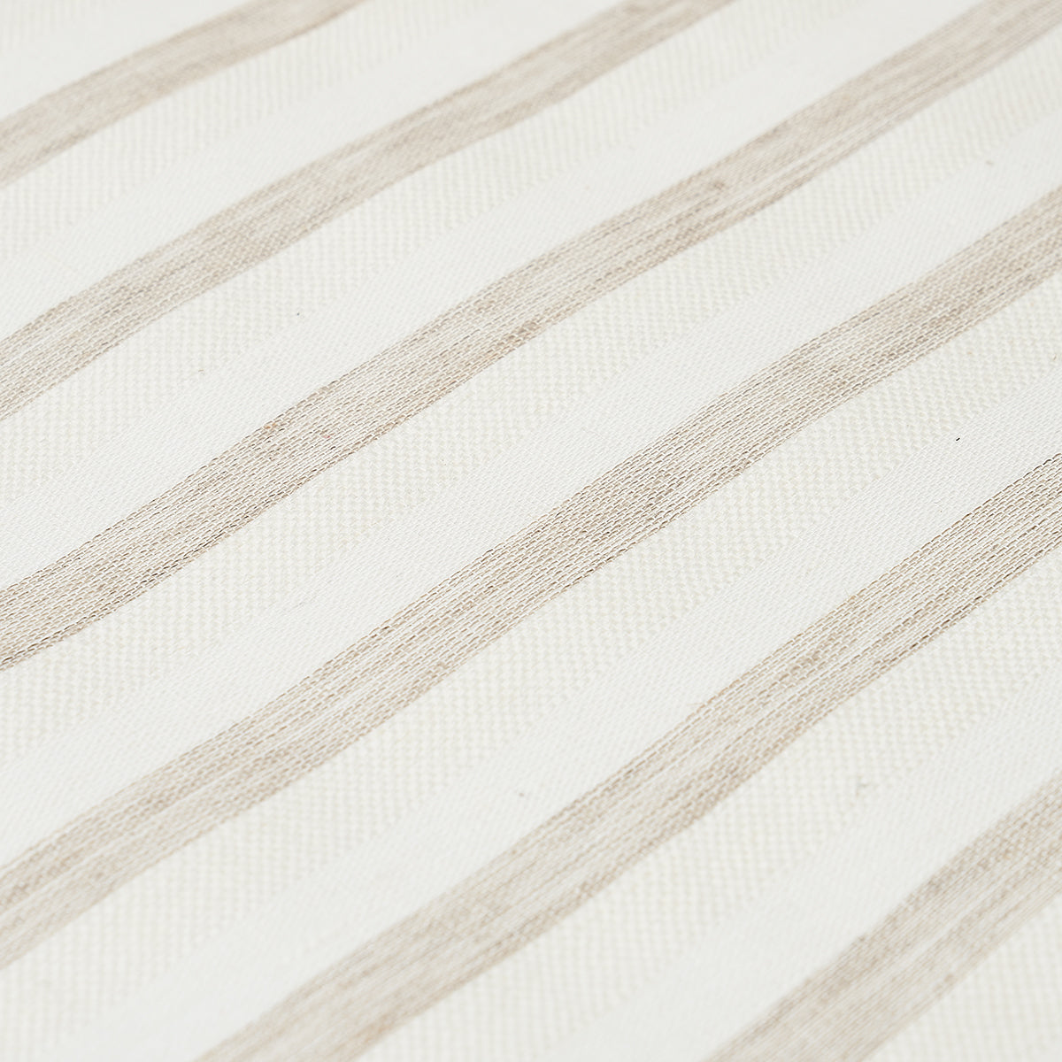 SCHUMACHER  TEXTURED WALLCOVERINGS & PRINTED GRASSCLOTHS TEXTURED LINEN STRIPE   WHITE   - 5013020