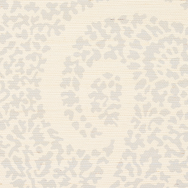 SCHUMACHER  PRINTED GRASSCLOTHS AMBALA PAISLEY SISAL   SLATE   - 5013031