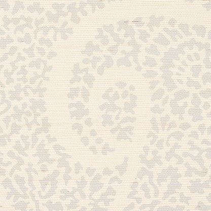 SCHUMACHER  PRINTED GRASSCLOTHS AMBALA PAISLEY SISAL   SLATE   - 5013031