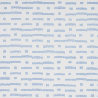 SCHUMACHER WALLCOVERING  SMITH STREET ABSTRACT IKAT   SKY   - 5013090