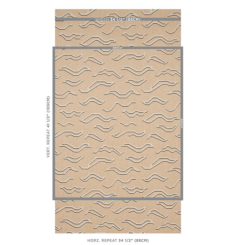 SCHUMACHER  TAPIS KATA PAPERWEAVE   OATMEAL   - 5013110