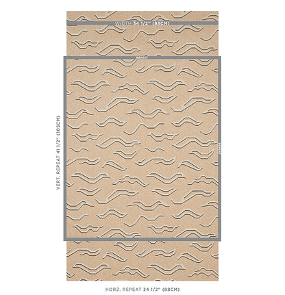 SCHUMACHER  TAPIS KATA PAPERWEAVE   OATMEAL   - 5013110