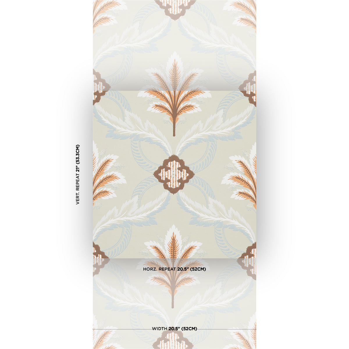 SCHUMACHER  WALLFLOWERS FRONT WALTZ   SAGE   - 5013150