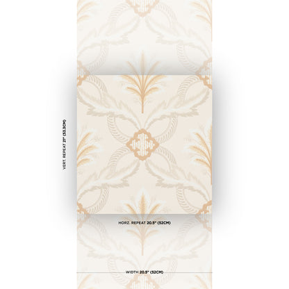 SCHUMACHER  WALLFLOWERS FRONT WALTZ   GREY , GOLD   - 5013151