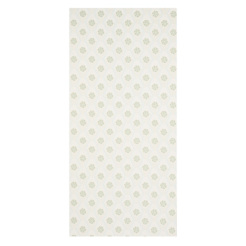 SCHUMACHER WALLCOVERING  HOBE ERWIN HIVE BLOOM   SAGE   - 5013160