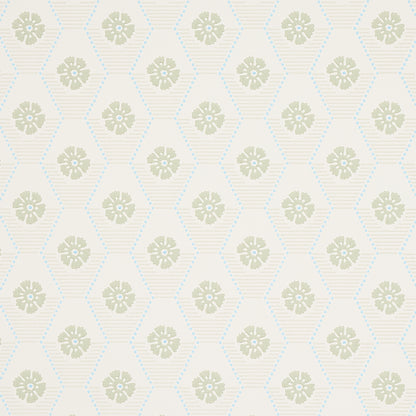 SCHUMACHER WALLCOVERING  HOBE ERWIN HIVE BLOOM   SAGE   - 5013160