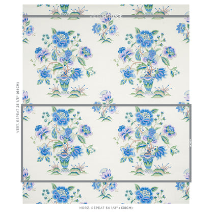 SCHUMACHER  SCHUMACHER CLASSICS ASHFORD   CORNFLOWER , LILAC   - 5013181