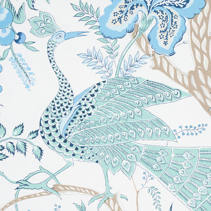 SCHUMACHER WALLCOVERING  SCHUMACHER WALLCOVERING CLASSICS AVELINE   SEAGLASS   - 5013190