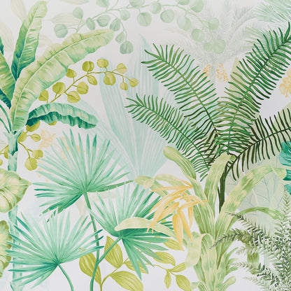 SCHUMACHER  PANELS COLLECTION BIG TROPICAL PANEL SET   GREEN   - 5013270