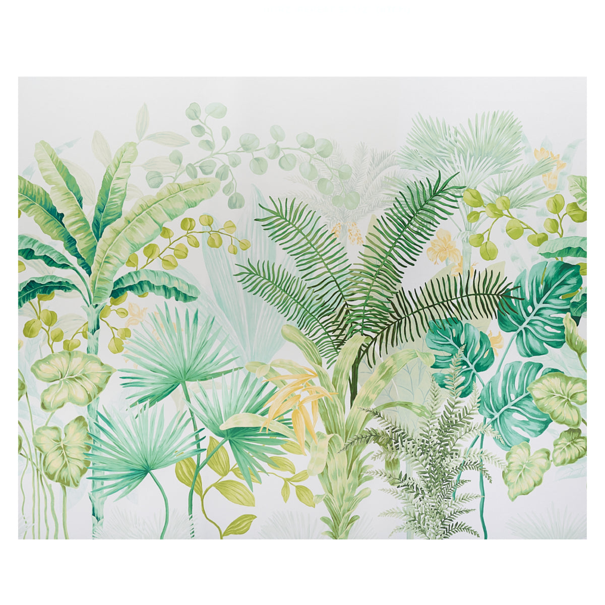 SCHUMACHER  PANELS COLLECTION BIG TROPICAL PANEL SET   GREEN   - 5013270
