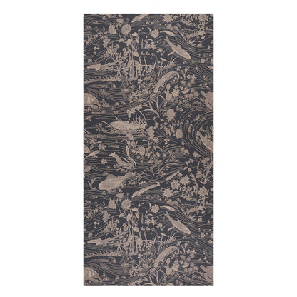 SCHUMACHER WALLCOVERING  PANELS COLLECTION SEA GARDEN   CHARCOAL   - 5013281