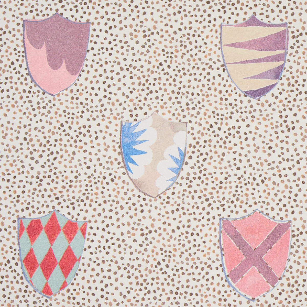 SCHUMACHER WALLCOVERING  HAPPY MENOCAL HERALDIC   SPREZZATURA   - 5013490