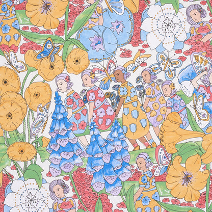 SCHUMACHER  CLEMENTS RIBEIRO FAIRIE GARDEN   YELLOW , IVORY   - 5013541