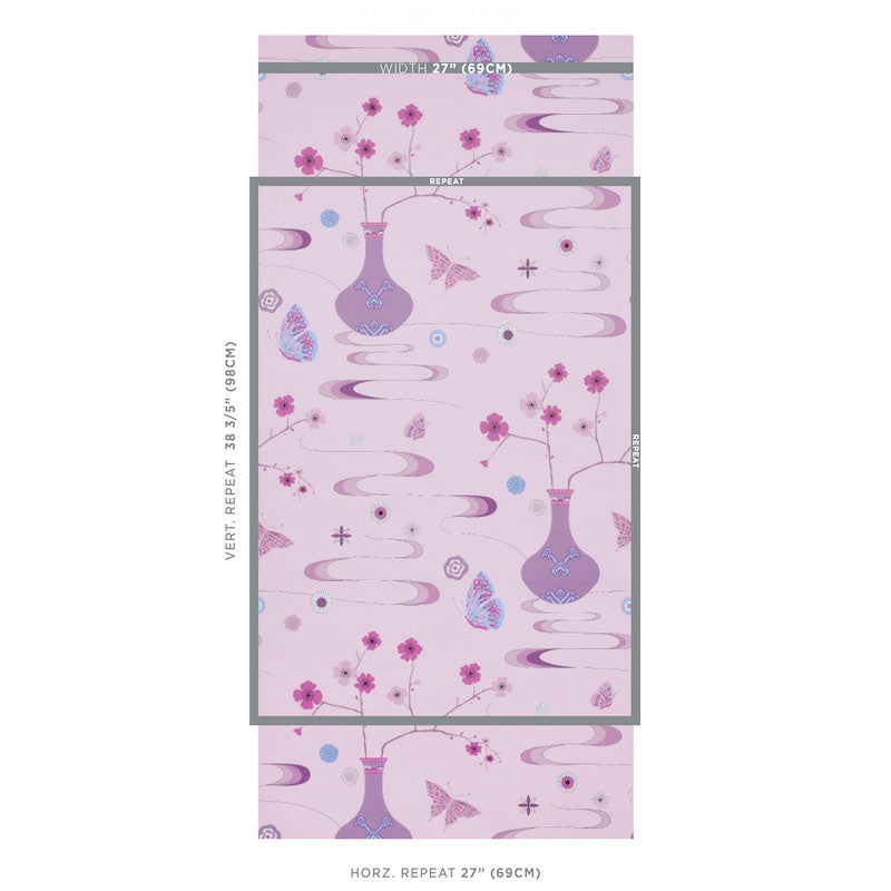 SCHUMACHER  CRISTINA BUCKLEY FANTASIA   PEONY PINK   - 5013592