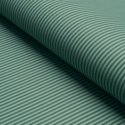 SCHUMACHER  PERENNIAL FAVORITES EDWIN STRIPE NARROW   DARK GREEN   - 5013603