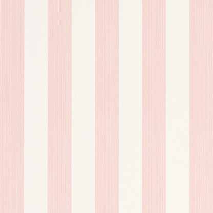 Pastel pink and white vertical striped pattern, like wallpaper or fabric, soft and airy.