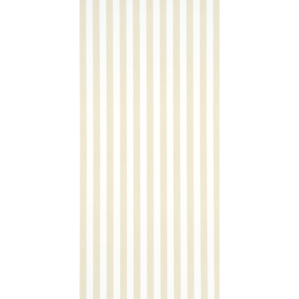 Cream-beige vertical striped wallpaper pattern in ivory and sand tones for walls.
