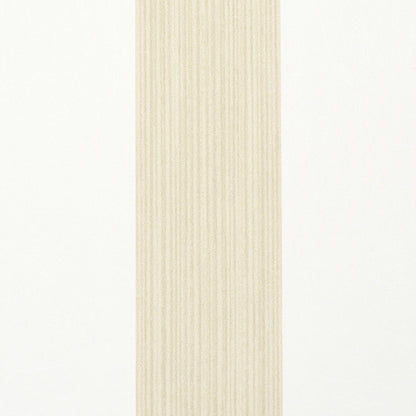 Beige stripe centered on white; tall, narrow rectangle swatch.