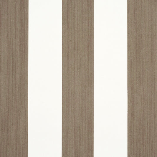 SCHUMACHER  PERENNIAL FAVORITES EDWIN STRIPE WIDE   MOCHA   - 5013621