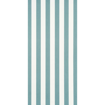SCHUMACHER  PERENNIAL FAVORITES EDWIN STRIPE WIDE   TEAL   - 5013623