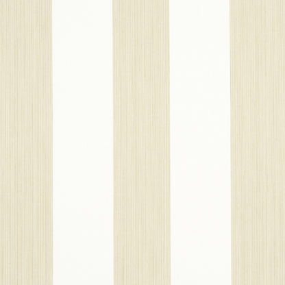 Cream and beige vertical stripe wallpaper with subtle texture.