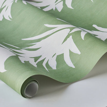 SCHUMACHER X  BACKDROP WHITE LOTUS   SOFT GREEN   - 5013660