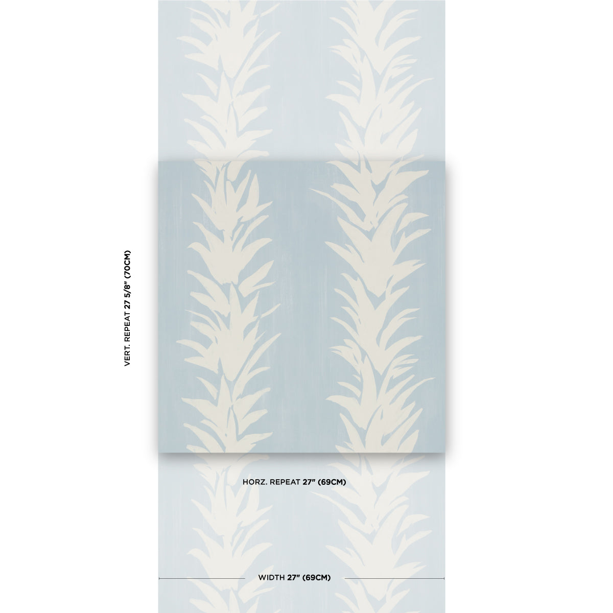 SCHUMACHER X BACKDROP WHITE LOTUS   SOFT BLUE   - 5013664
