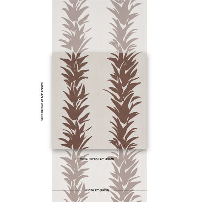 SCHUMACHER  BACKDROP WHITE LOTUS   COCOA   - 5013665