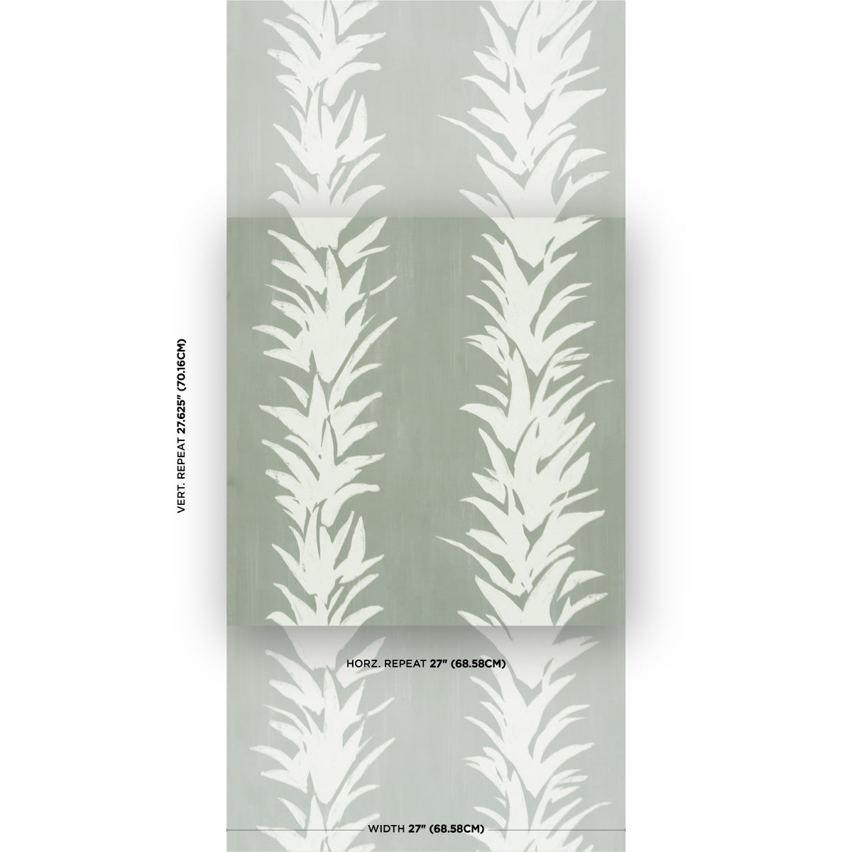 SCHUMACHER  BACKDROP WHITE LOTUS   Cool Green   - 5013666