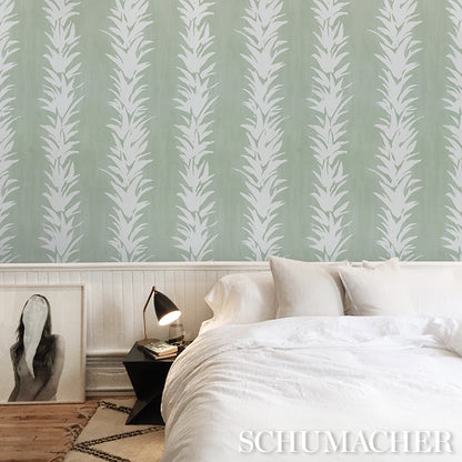 SCHUMACHER  BACKDROP WHITE LOTUS   Cool Green   - 5013666