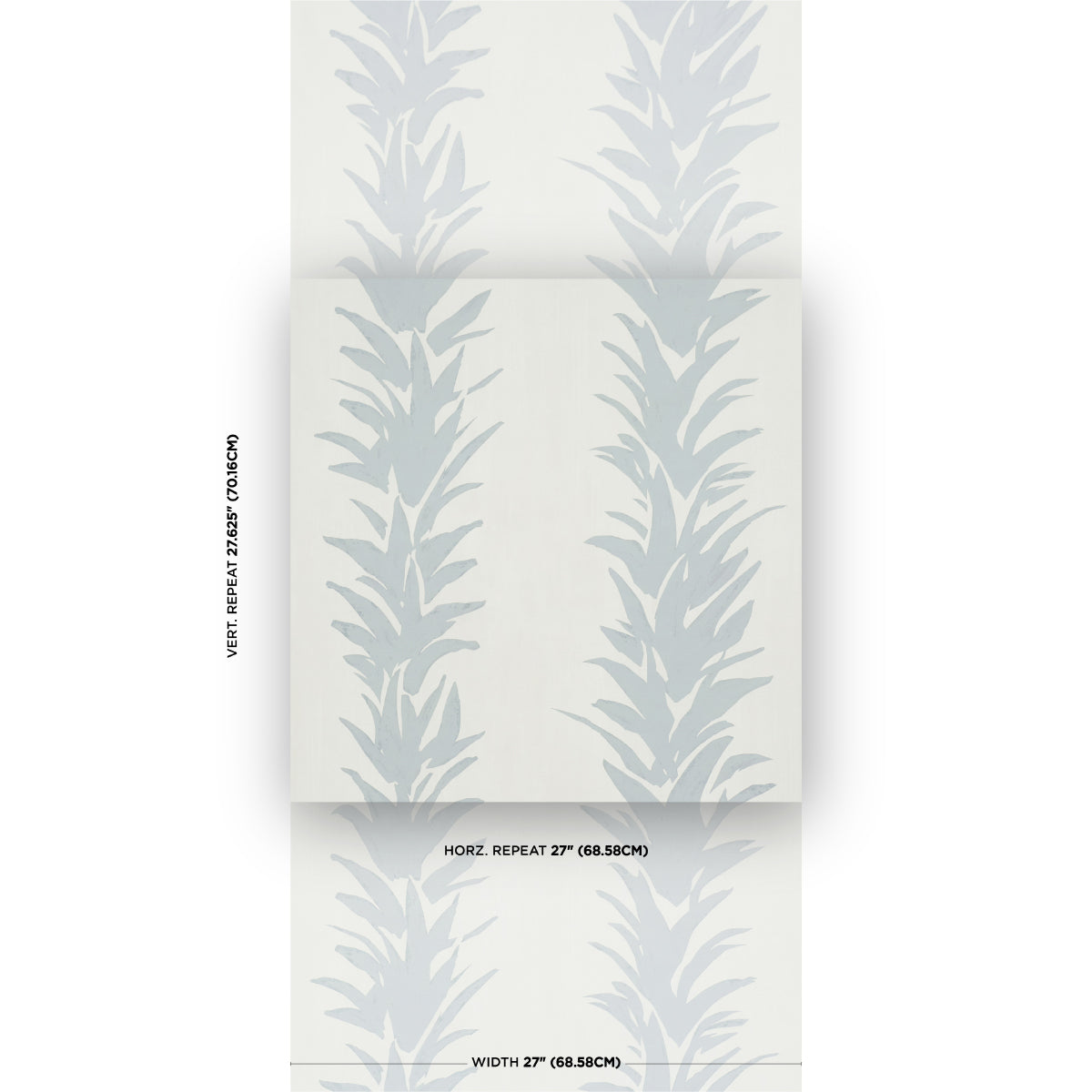 SCHUMACHER  BACKDROP WHITE LOTUS   Cool Gray   - 5013667