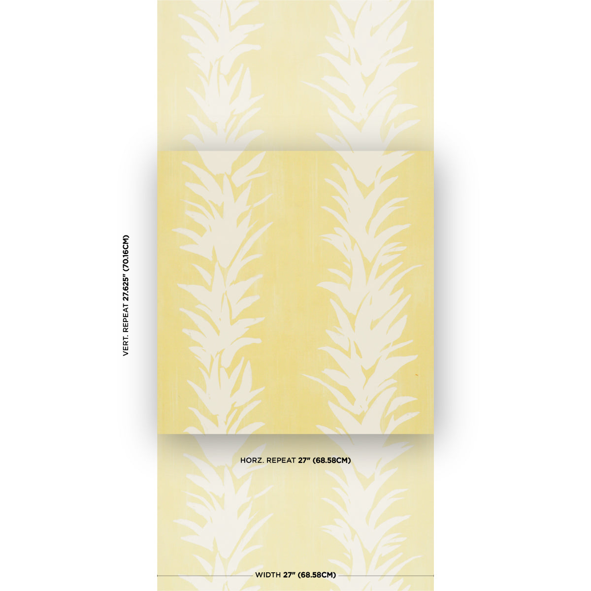 SCHUMACHER  BACKDROP WHITE LOTUS   Light Yellow   - 5013668