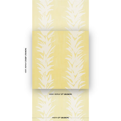 SCHUMACHER  BACKDROP WHITE LOTUS   Light Yellow   - 5013668