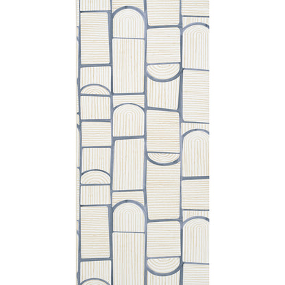 SCHUMACHER  BACKDROP BLOOMSBURY   SLATE   - 5013682