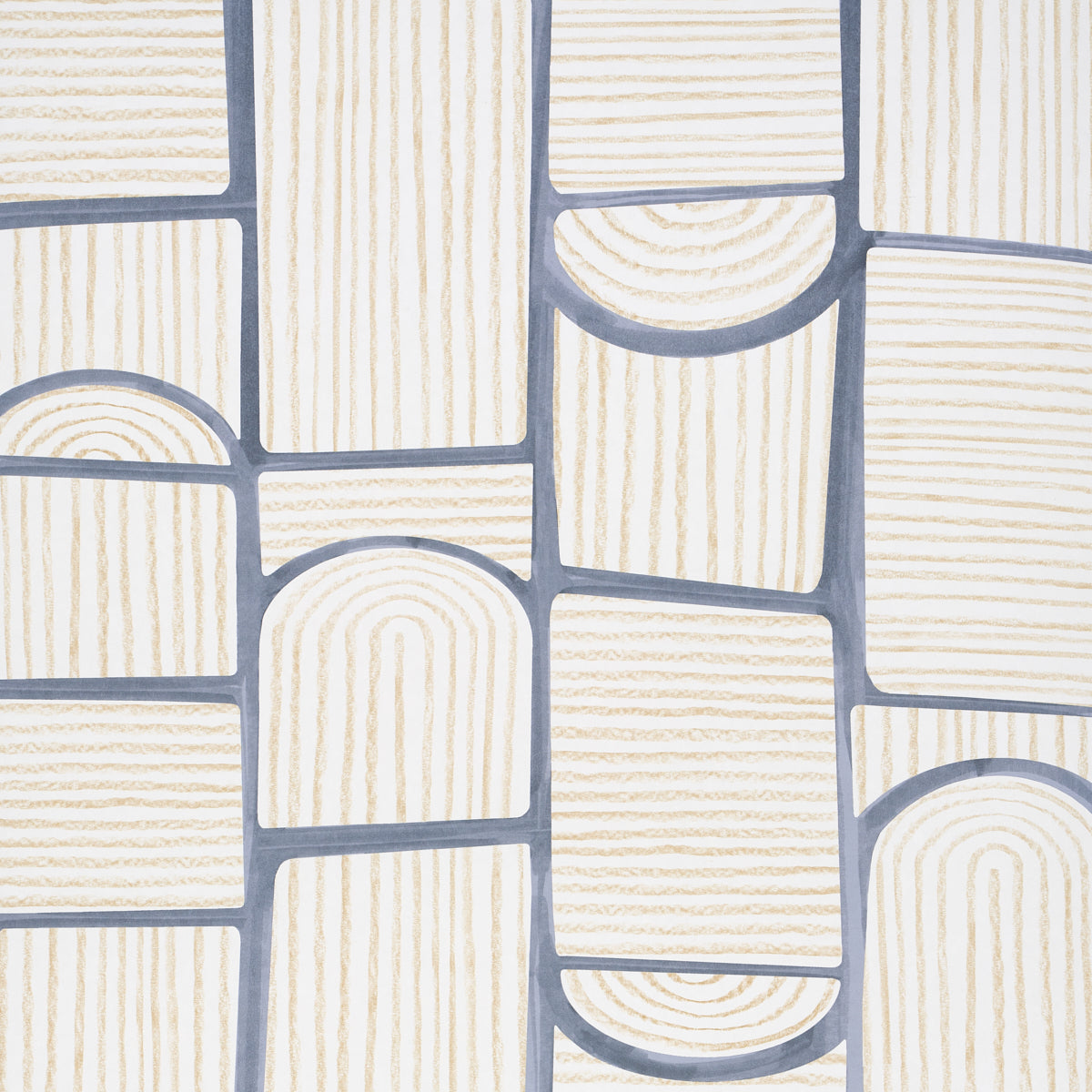 SCHUMACHER  BACKDROP BLOOMSBURY   SLATE   - 5013682