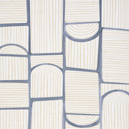 SCHUMACHER  BACKDROP BLOOMSBURY   SLATE   - 5013682