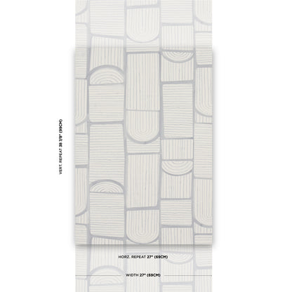 SCHUMACHER  BACKDROP BLOOMSBURY   COOL GRAY   - 5013684